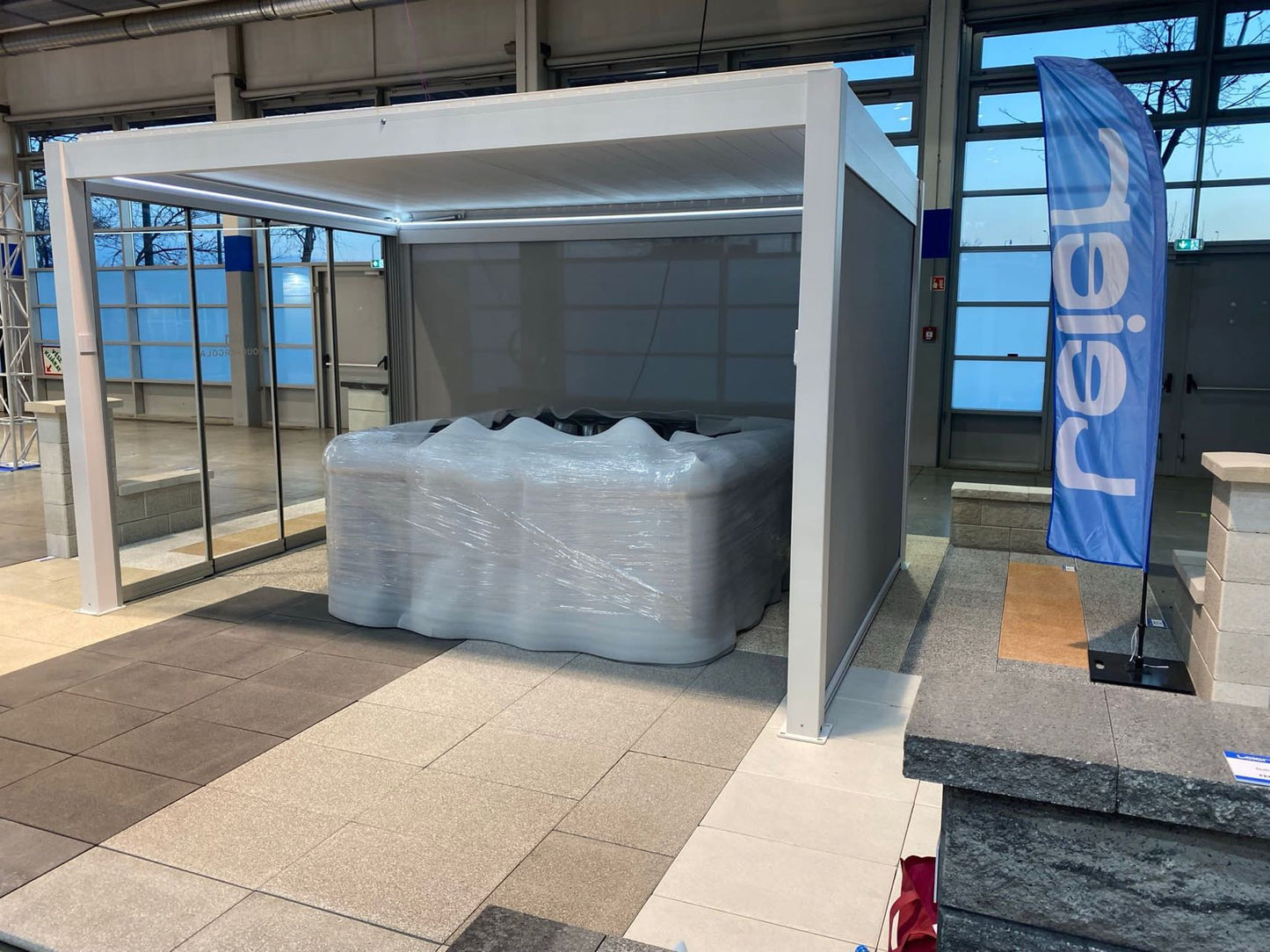 Louvered Pergola system