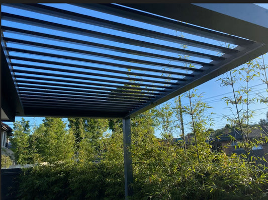 Beat the Indian Summer Heat with Louvre Roof Pergolas and Outdoor Blinds