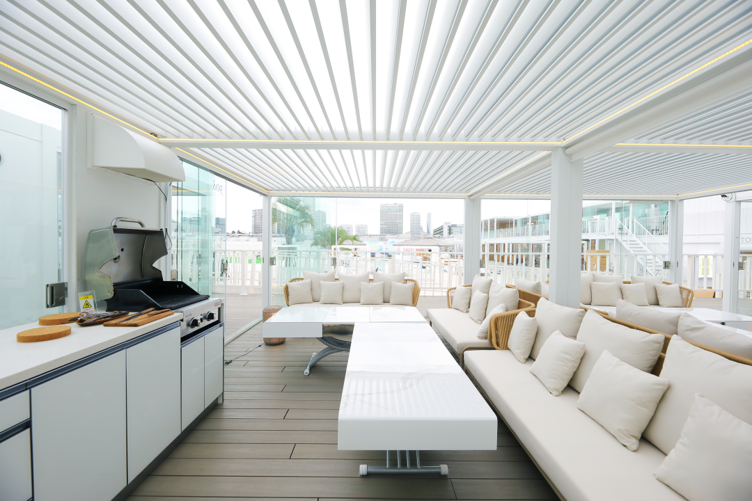 Louvered Pergola system